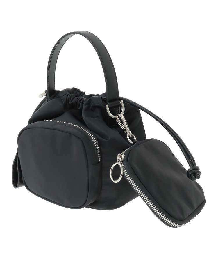 YECCA VECCA「【cache cache】アクセポーチ付きナイロントート」|トートバッグ|