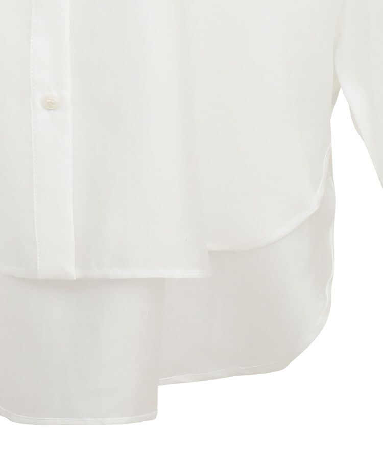 GARAGE OF GOOD CLOTHING「シアーバンドカラーシャツ」|シャツ・ブラウス|