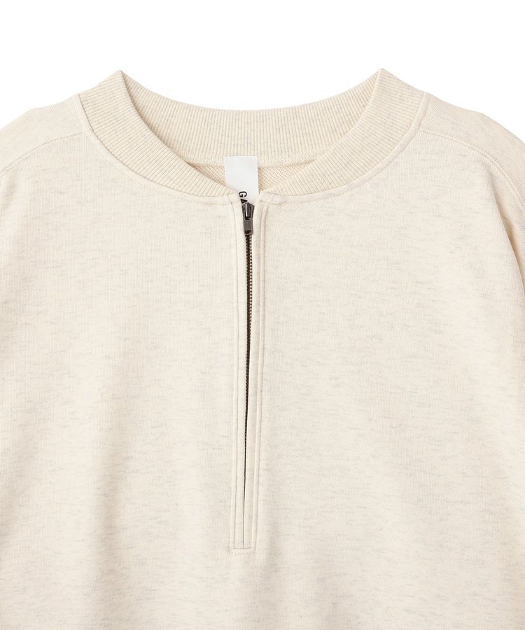 GARAGE OF GOOD CLOTHING「【日本製】リブ付きファスナープルオーバー」|スウェット・ジャージ|