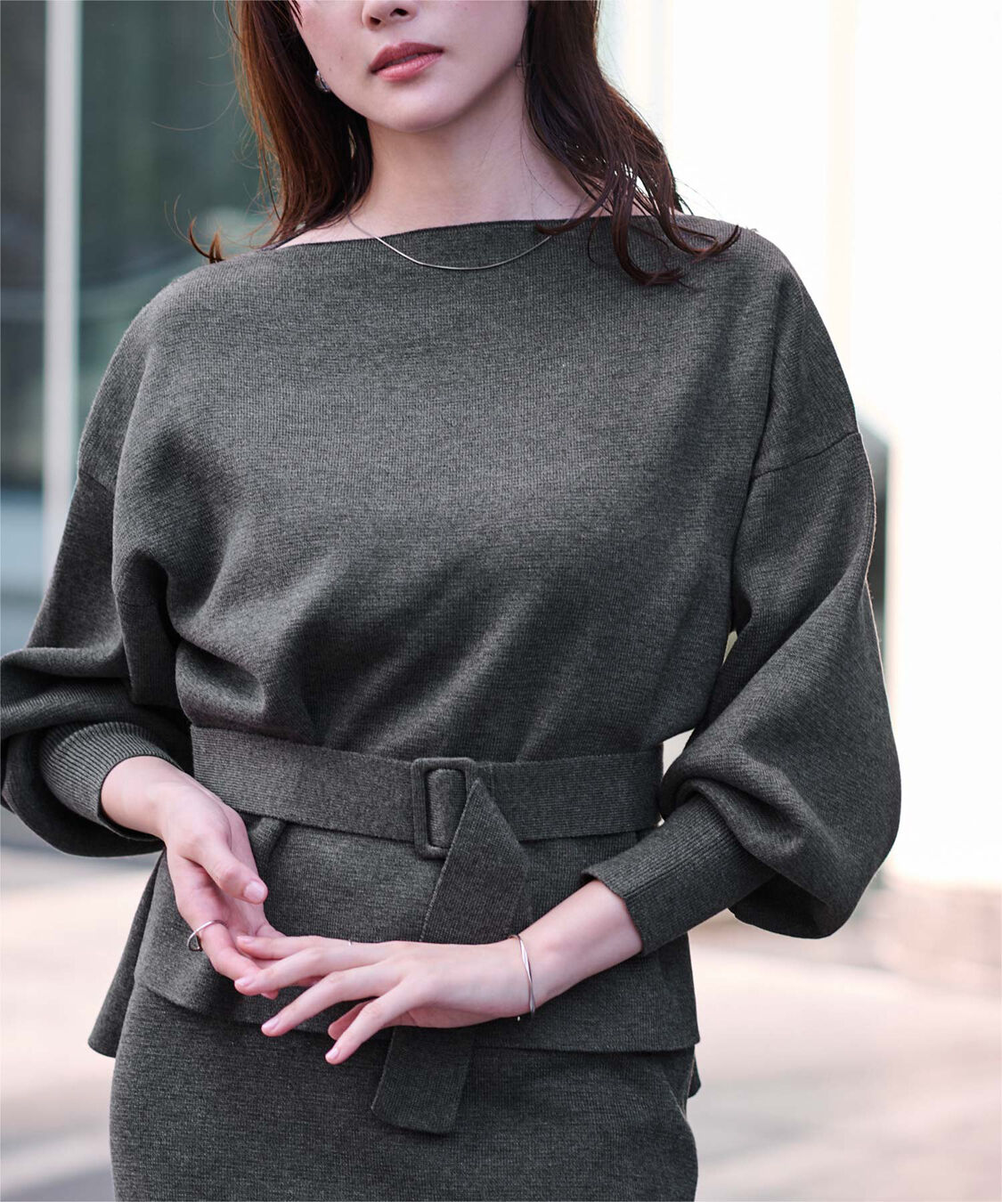 ur's「ミラノリブニットセットアップ」|ニット・セーター|