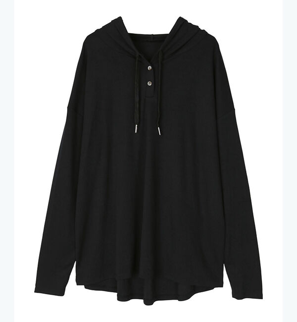 SEA DRESS「オーバーシルエットラッシュパーカープルオーバー」|ビキニトップス|