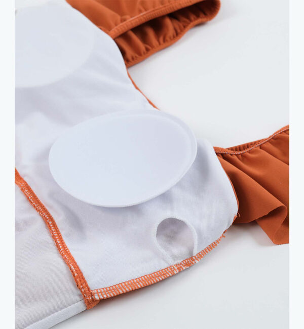 SEA DRESS「ショルダーフリルスクエアネックワンピース/水着」|ビキニ|