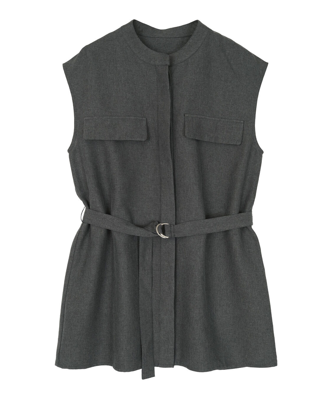 ur's「リネンライクノースリーブトップス」|シャツ・ブラウス|