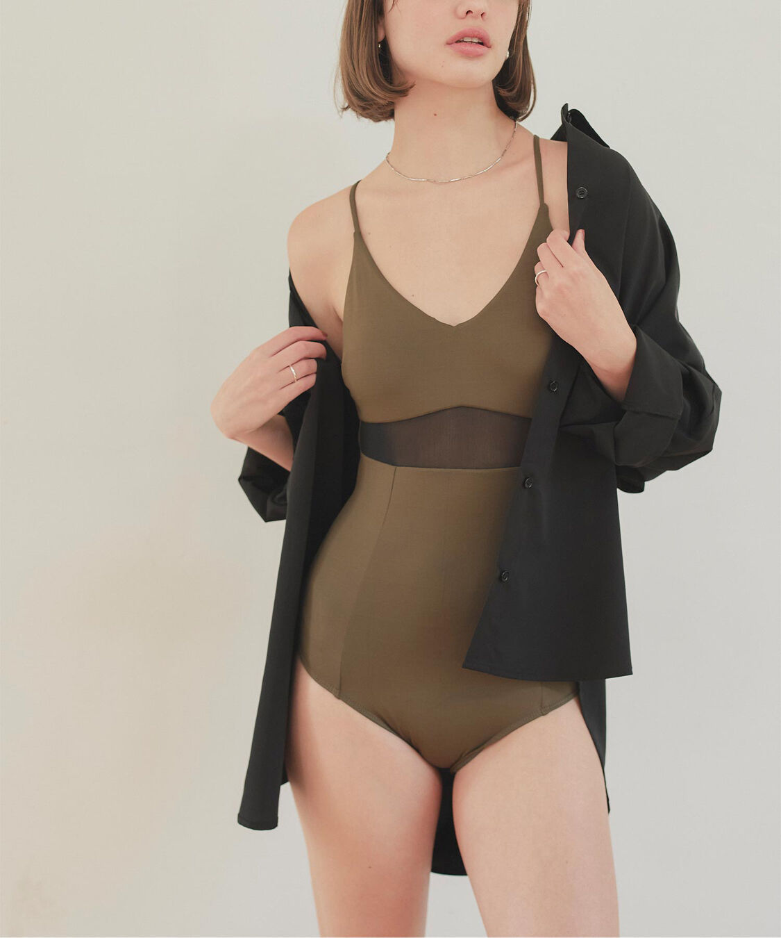 SEA DRESS「ドルマンオーバーサイズシャツ」|その他|ブラック