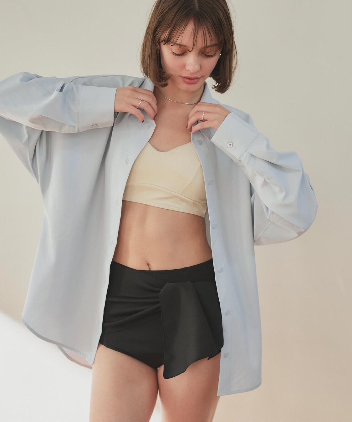 SEA DRESS「ドルマンオーバーサイズシャツ」|その他|ライトブルー