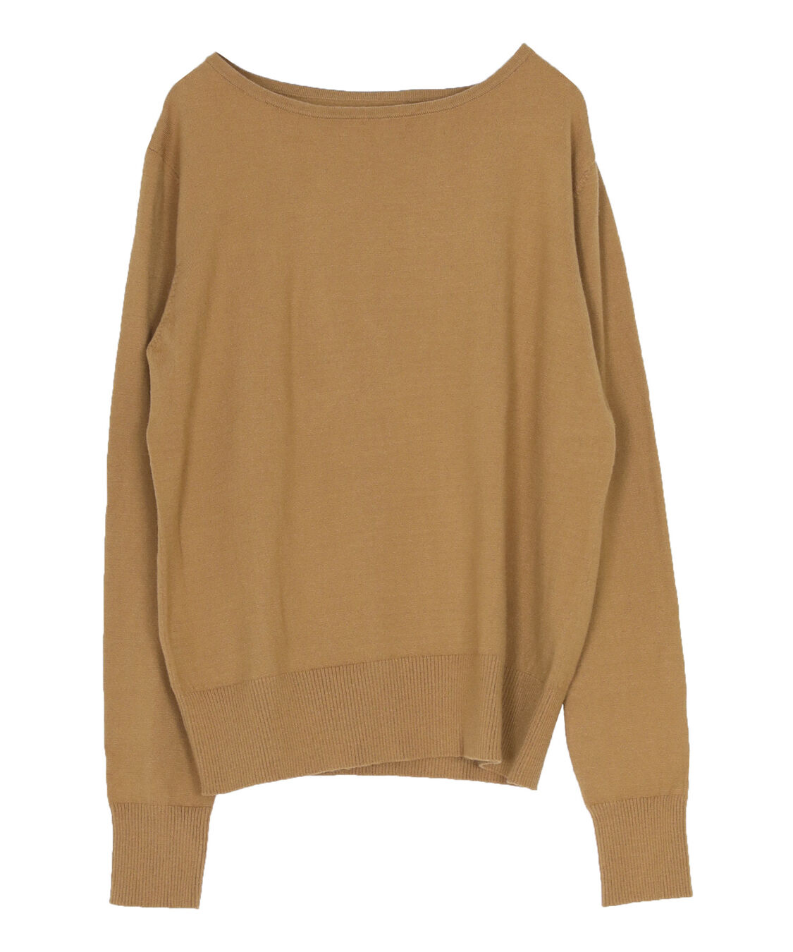 titivate「なめらか手触りカシミヤタッチボートネックニット」|ニット・セーター|