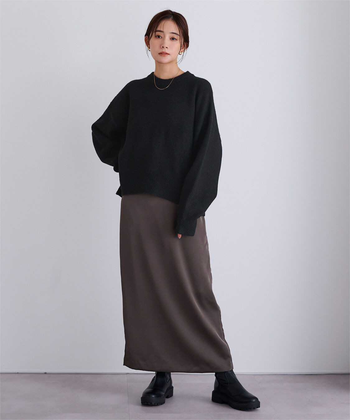 ur's「ヤクライククルーネックニット」|ニット・セーター|