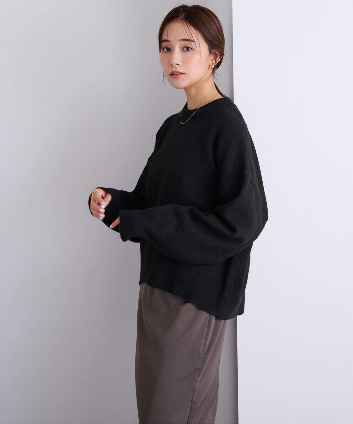 ur's「ヤクライククルーネックニット」|ニット・セーター|