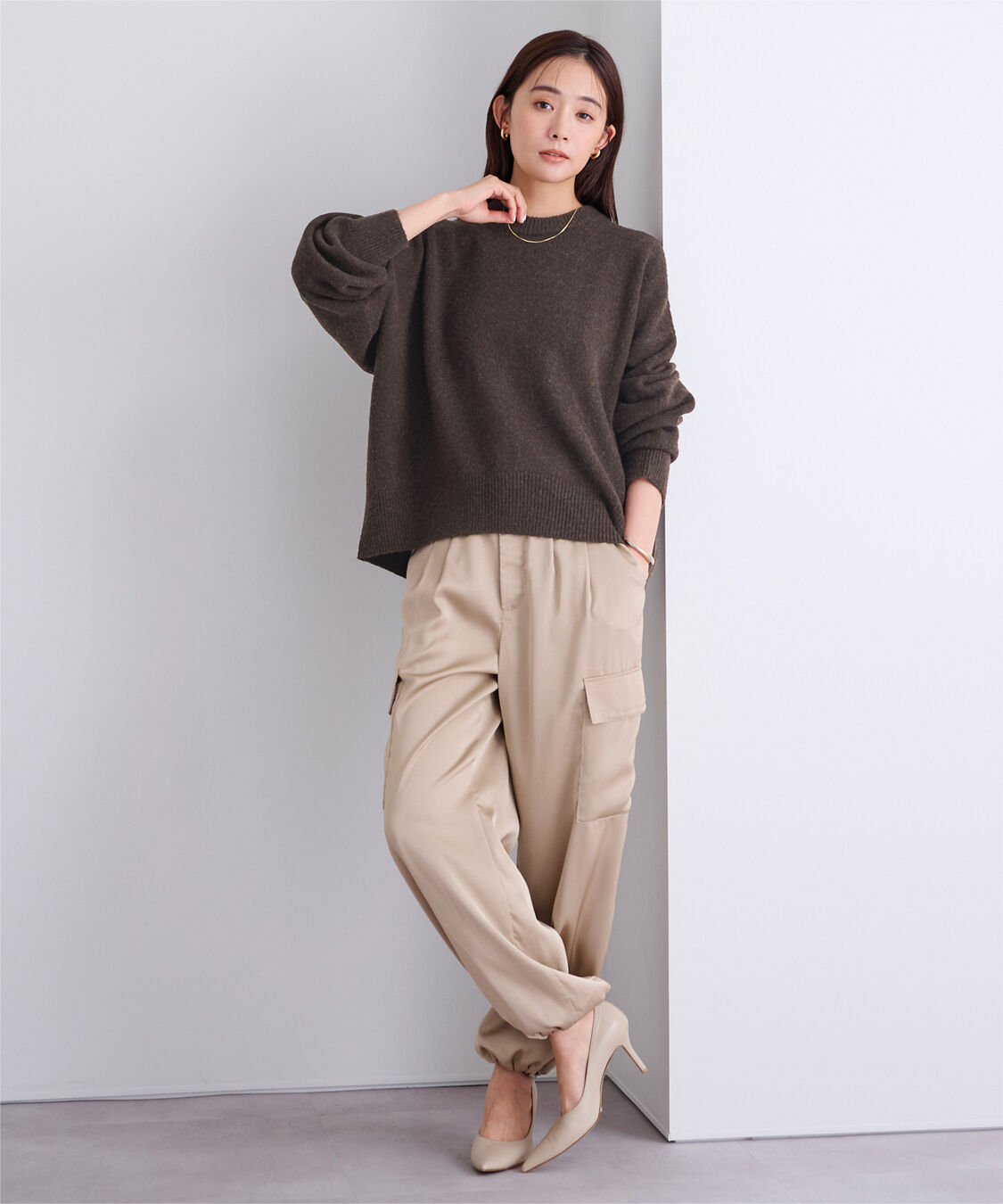 ur's「ヤクライククルーネックニット」|ニット・セーター|