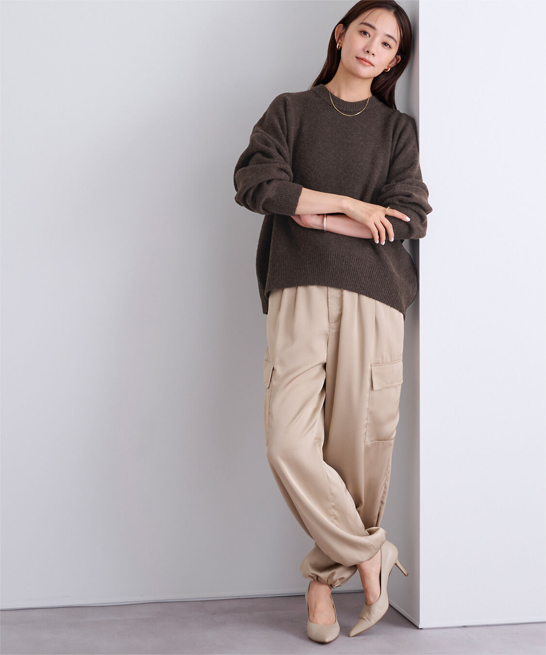 ur's「ヤクライククルーネックニット」|ニット・セーター|