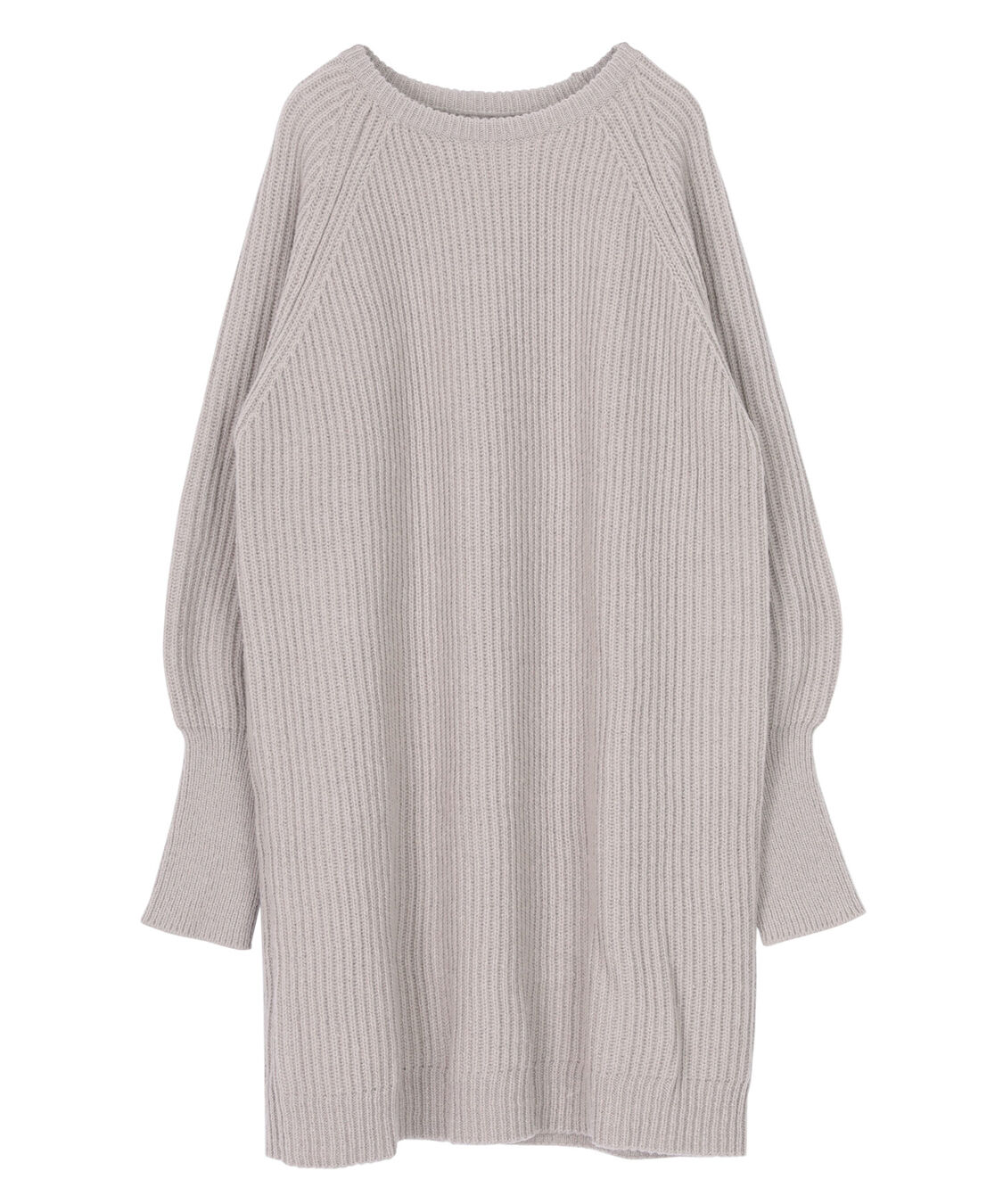 titivate「ボリュームスリーブニットミニワンピース」|ワンピース|