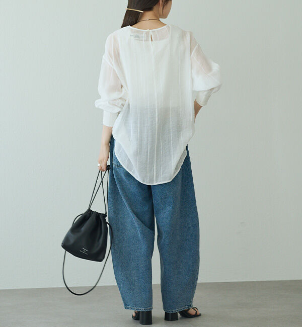  「【新色登場】レイヤードプルオーバーブラウス」|プルオーバー|