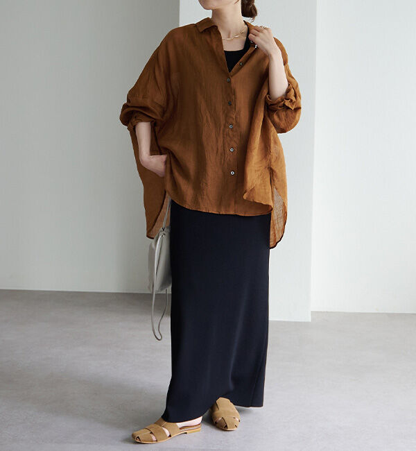  「《新色登場！/リバイバル》【-3kg見え / Du noir】ナロースカート」|スカート|