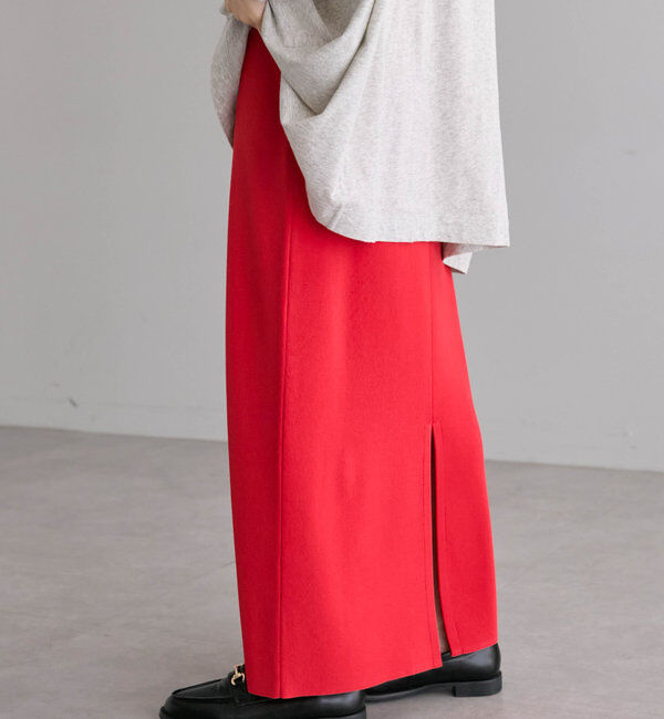  「《新色登場！/リバイバル》【-3kg見え / Du noir】ナロースカート」|スカート|