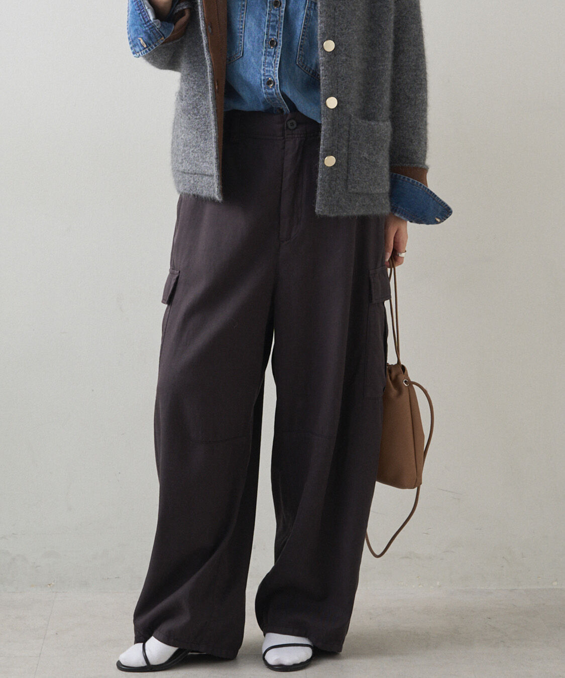  「カーブシルエットカーゴパンツ」|その他|