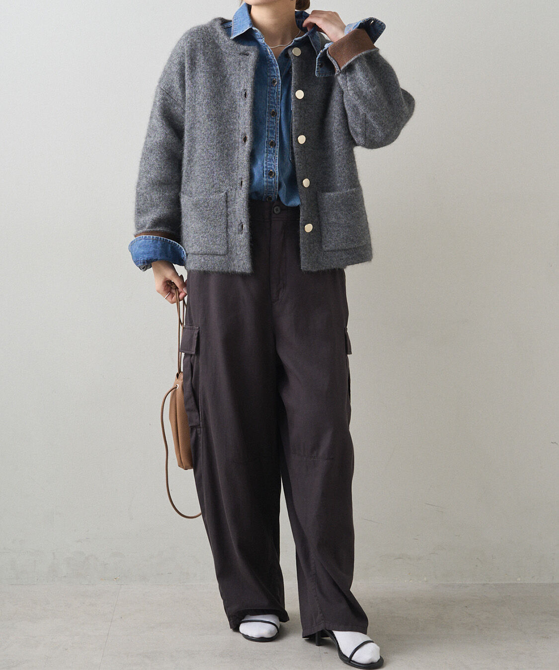  「カーブシルエットカーゴパンツ」|その他|