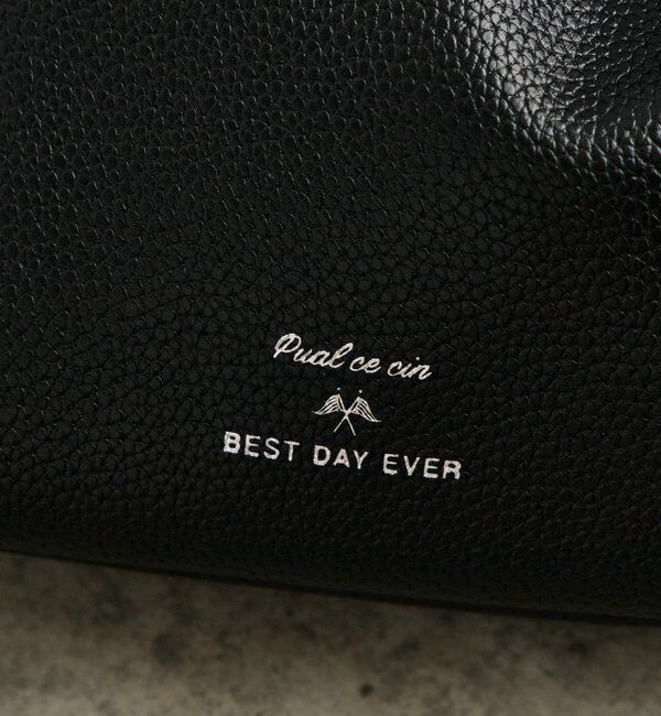  「【リバイバル/新色登場】フェイクレザー巾着バッグ」|ショルダー・メッセンジャー|