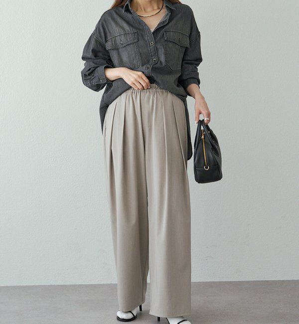  「ダブルポケットデニムシャツ」|シャツ・ブラウス|