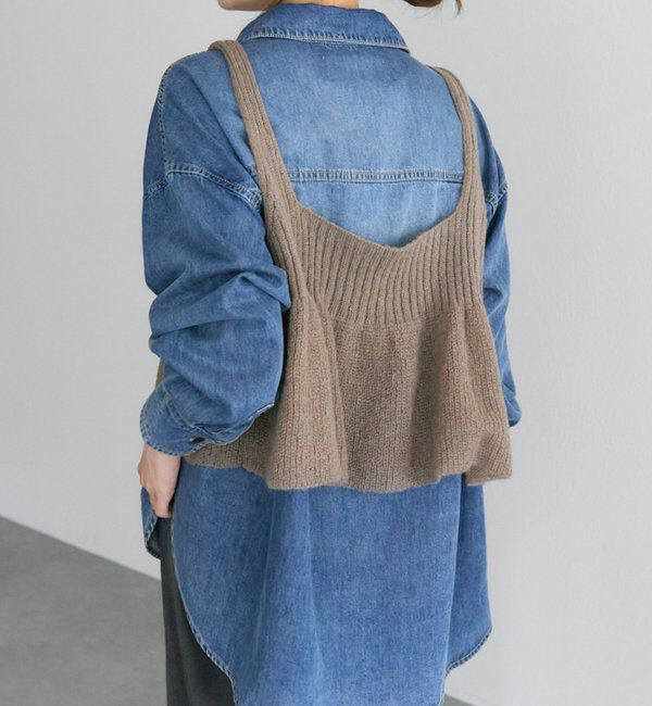  「ダブルポケットデニムシャツ」|シャツ・ブラウス|