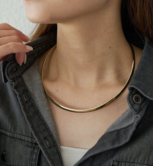  「【リバイバル】メタルチョーカー」|ネックレス|