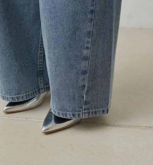  「ヴィンテージライクデニムイージーパンツ」|その他|