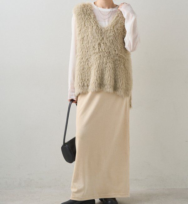  「シャギーニットベスト」|ニット・セーター|