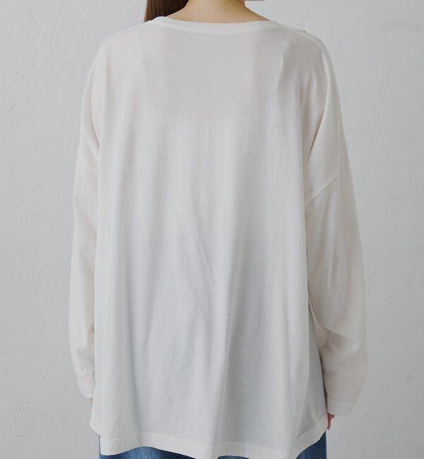  「【F&B】オーガニックコットンシアーガーゼカットソー」|プルオーバー|
