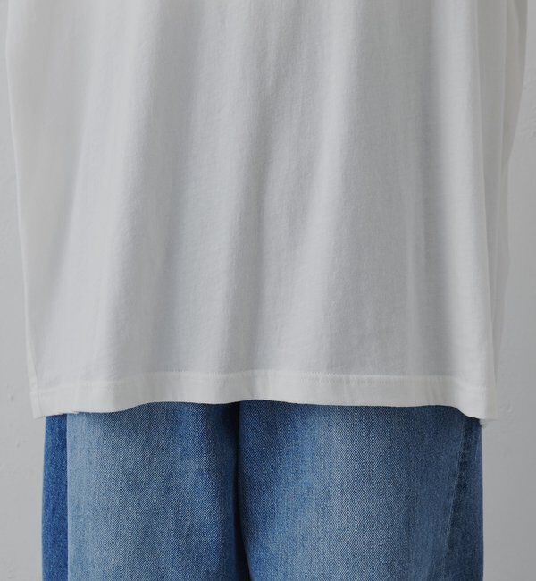  「【F&B】オーガニックコットンシアーガーゼカットソー」|プルオーバー|