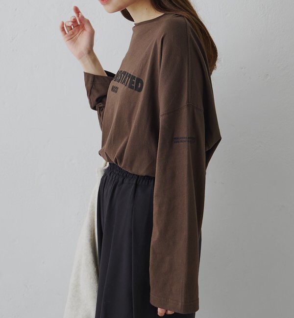  「【F&B】オーガニックコットンシアーガーゼカットソー」|プルオーバー|