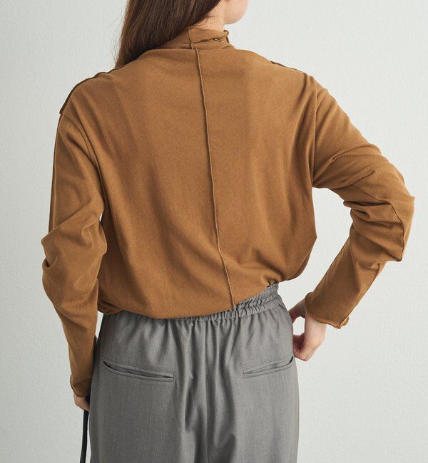  「【25AW新色登場！】コットンシアーハイネックカットソー」|Tシャツ・カットソー|