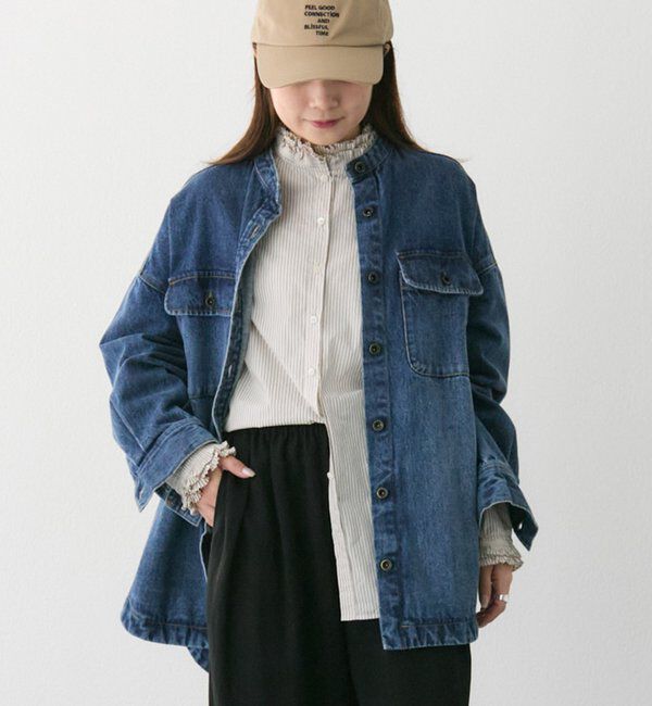  「襟袖プリーツブラウス」|シャツ・ブラウス|