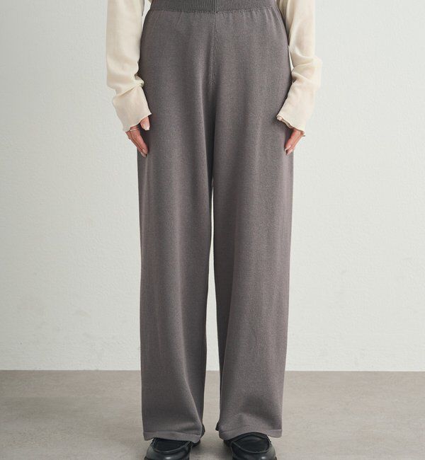 「【セットアップ対応】ニットパンツ」|その他|