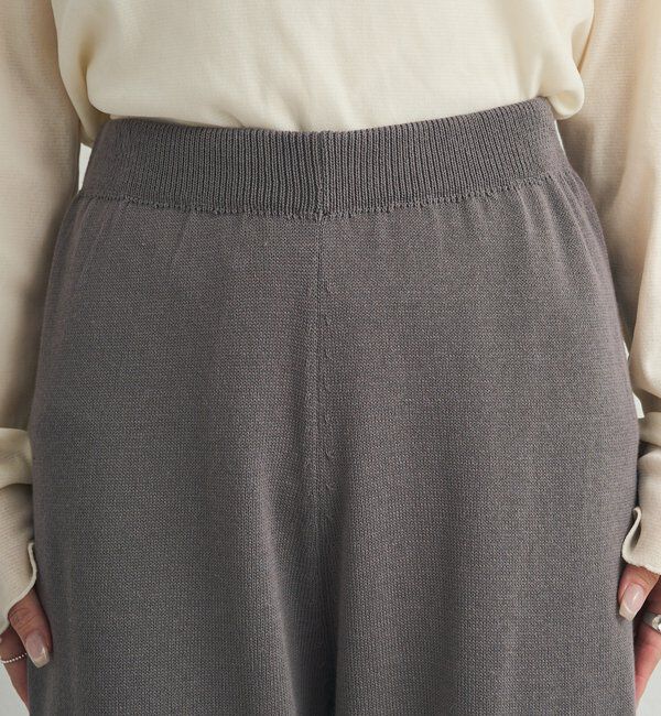  「【セットアップ対応】ニットパンツ」|その他|