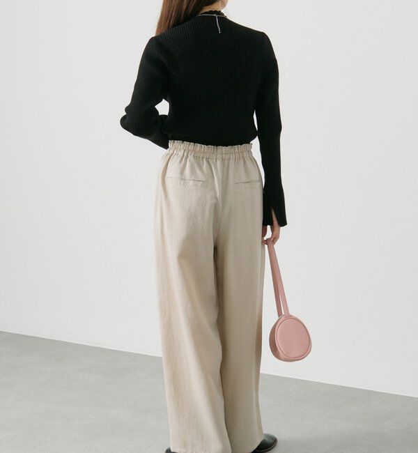  「【リバイバル/新色追加】プチハイネックリブニット」|ニット・セーター|