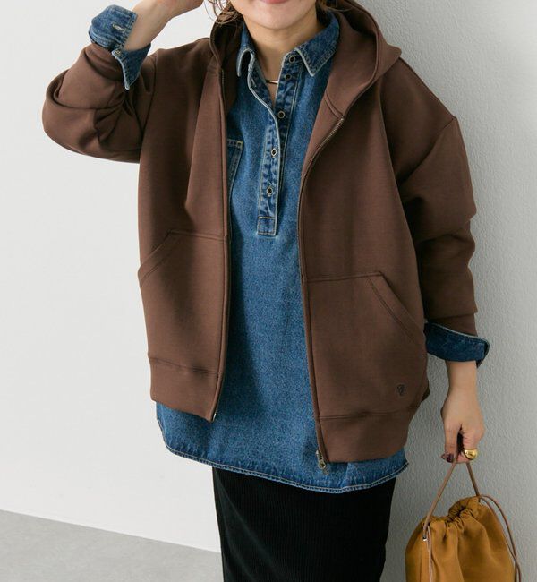  「【＠noricorico102企画】ダンボールWジップパーカー」|パーカー|