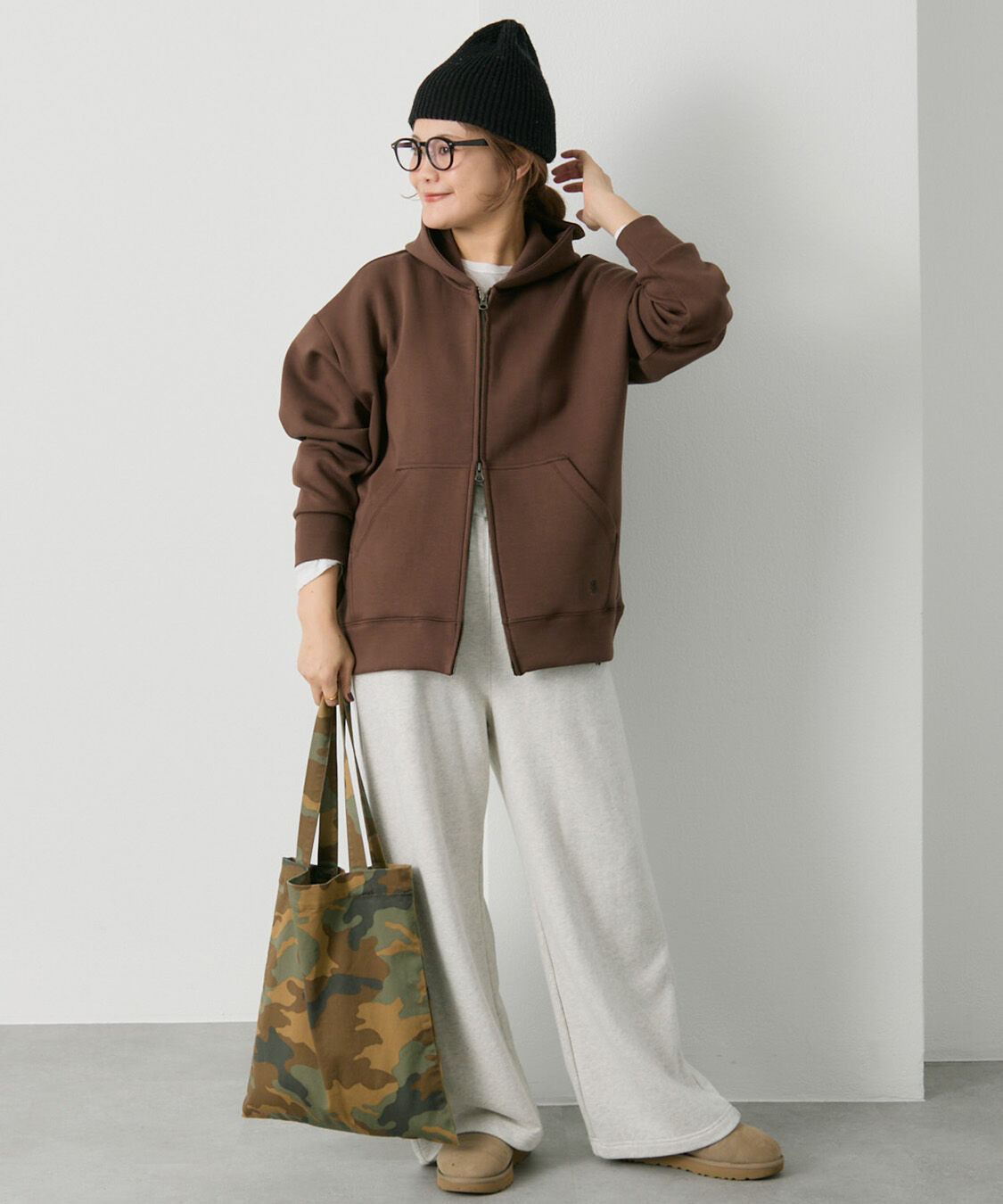  「【＠noricorico102企画】ダンボールWジップパーカー」|パーカー|