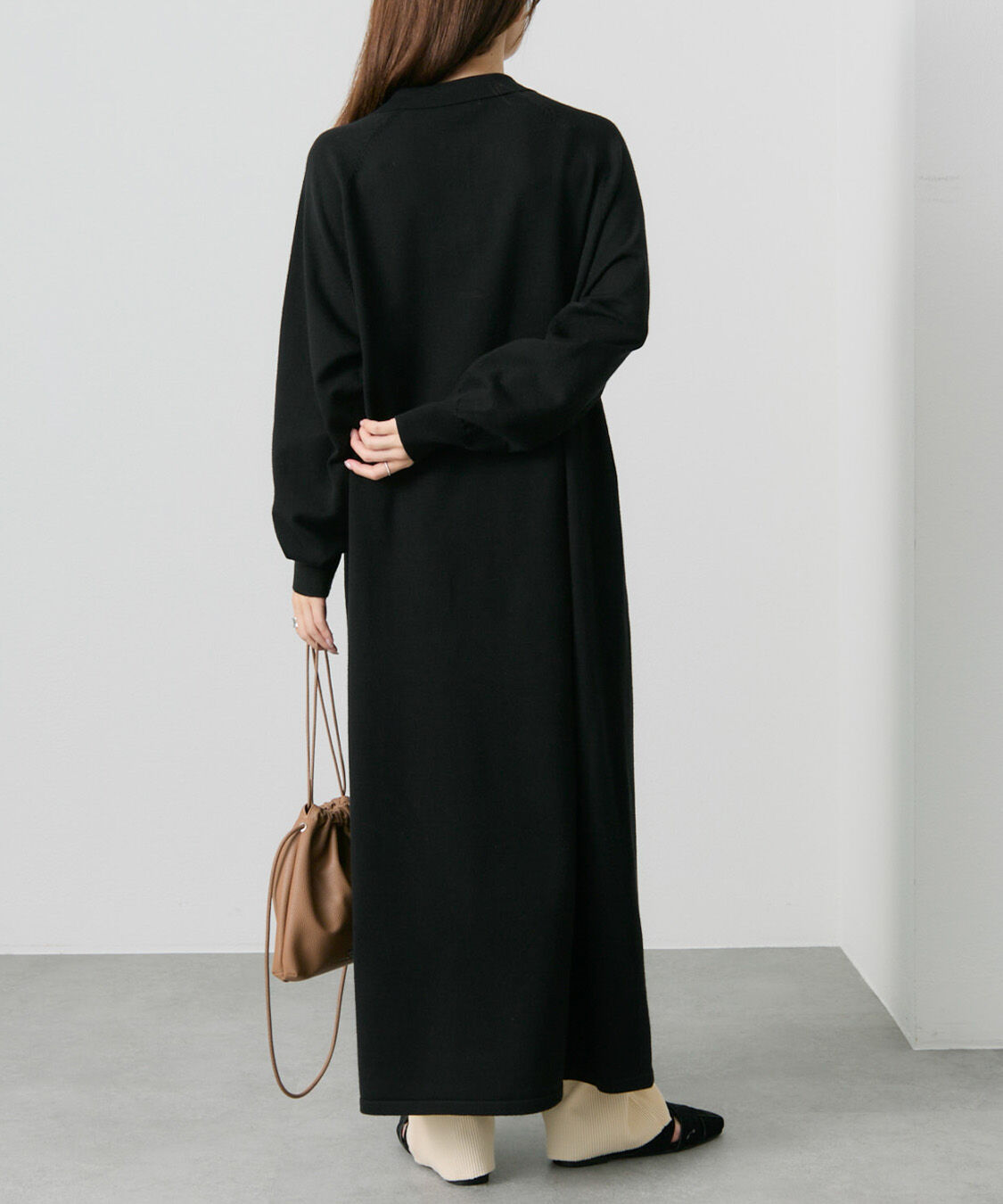  「ニットポロワンピース」|ワンピース|