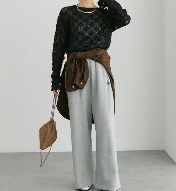  「フラワージャガードストレッチレースプルオーバー」|プルオーバー|