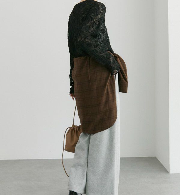  「フラワージャガードストレッチレースプルオーバー」|プルオーバー|