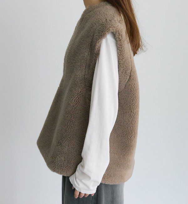  「リサイクルボアベスト」|ダウンベスト・ベスト|