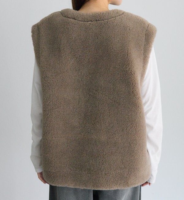  「リサイクルボアベスト」|ダウンベスト・ベスト|