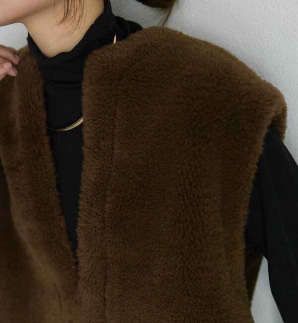  「リサイクルボアベスト」|ダウンベスト・ベスト|