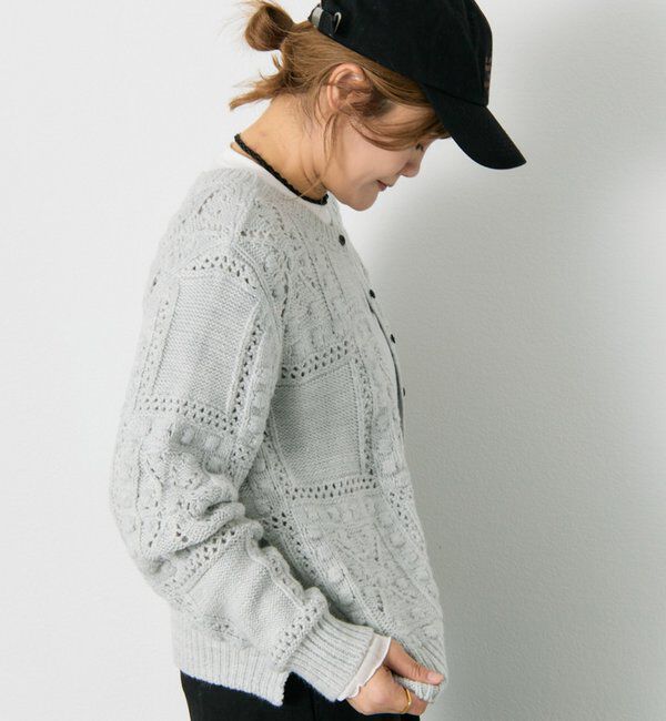  「ポップコーン編み2WAYニット」|ニット・セーター|