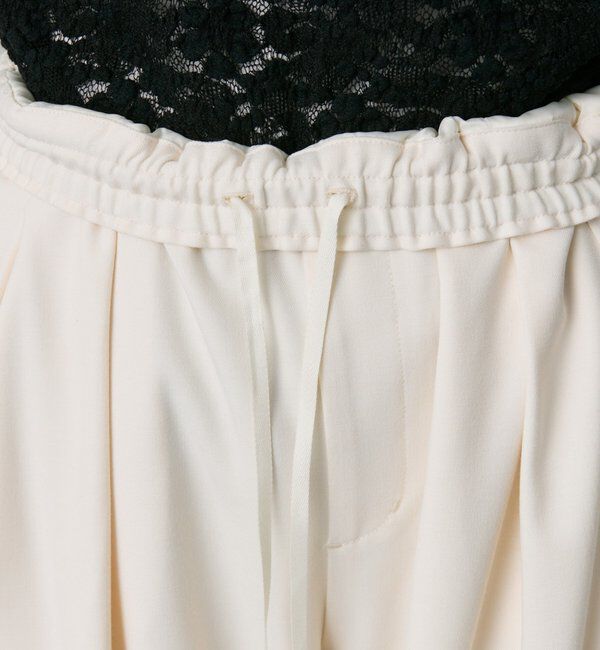  「ウール混ウエストゴムツータックパンツ」|その他|