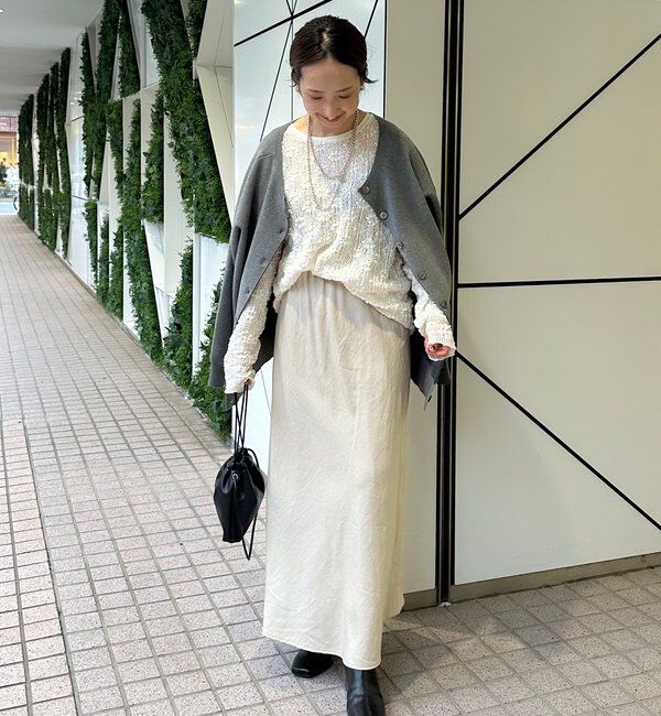  「【＠sein___000企画】ジャガードロゴ2WAYニットプルオーバー」|キャミソール|