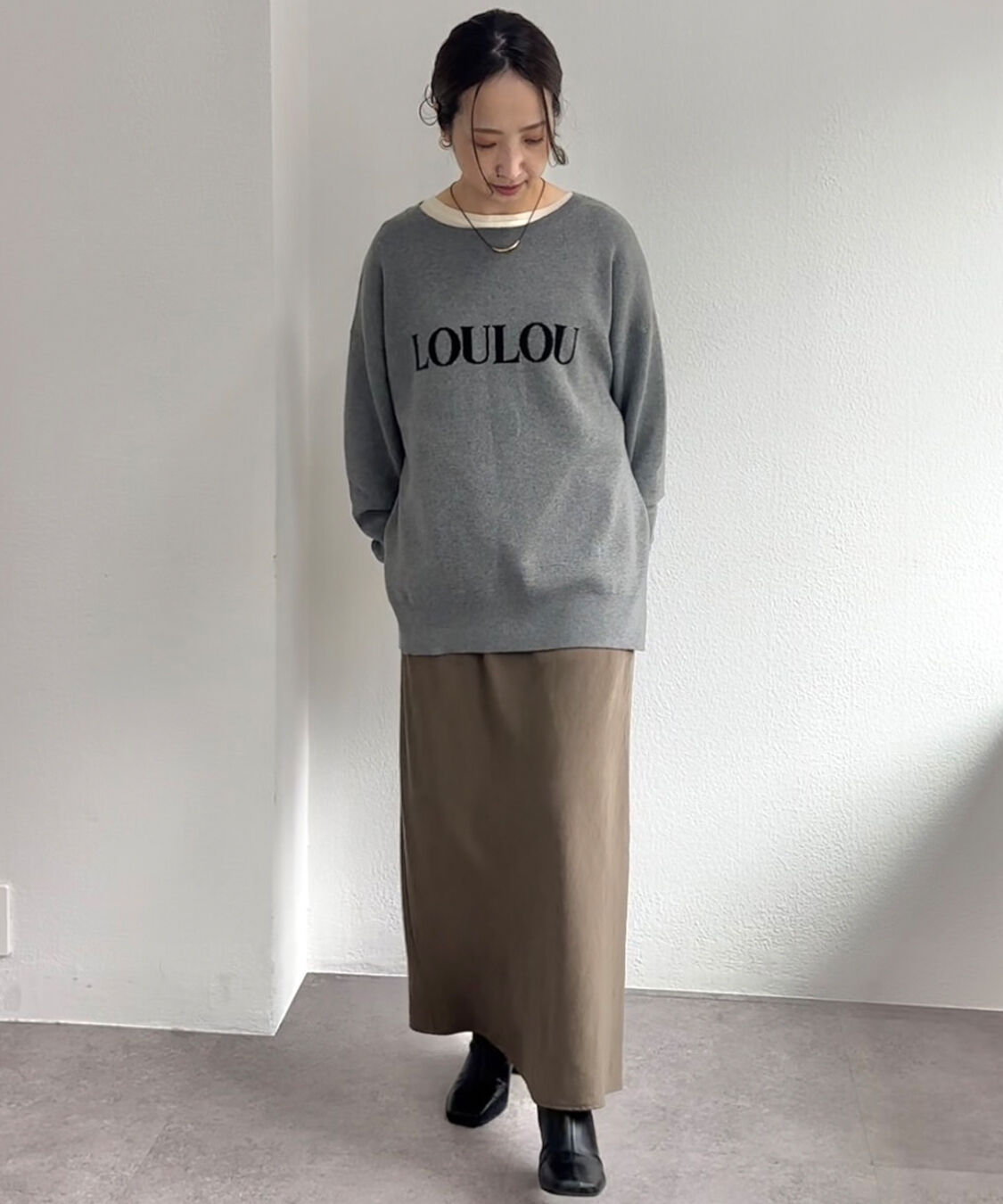  「【＠sein___000企画】ジャガードロゴ2WAYニットプルオーバー」|キャミソール|