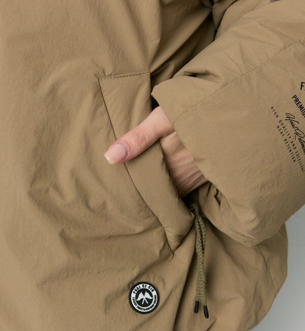  「フレンチダックダウンジップアップジャケット」|テーラードジャケット|