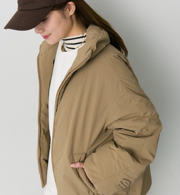  「フレンチダックダウンジップアップジャケット」|テーラードジャケット|