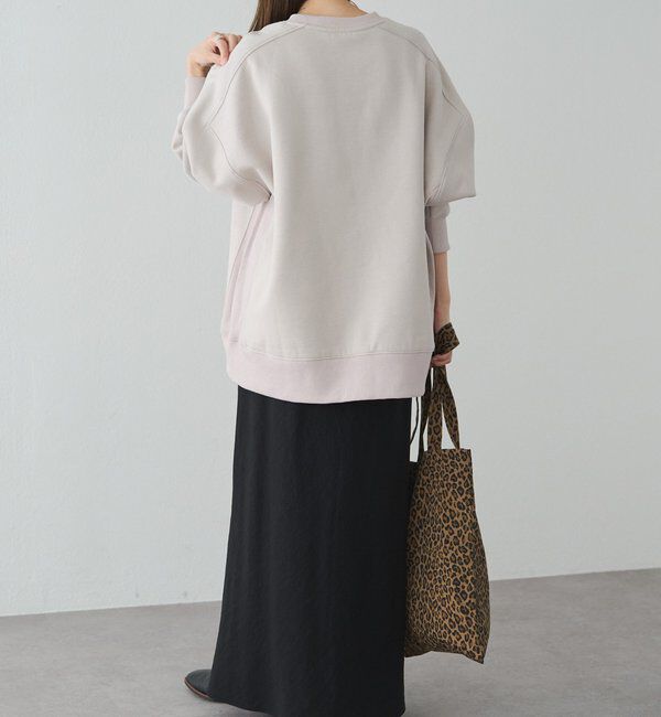  「ロゴプリント裏起毛スウェットプルオーバー」|プルオーバー|