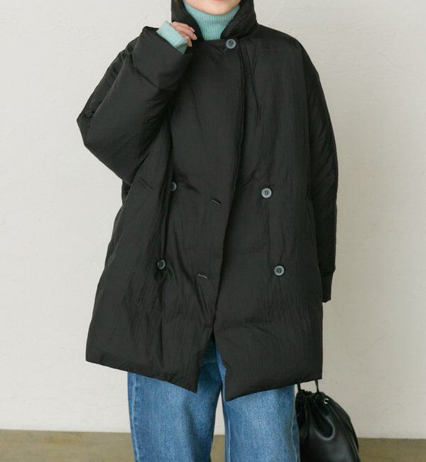  「リサイクルダウンテーラードコート」|ダッフルコート|